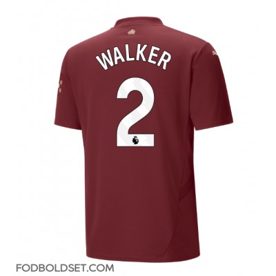 Manchester City Kyle Walker #2 Tredjetrøje 2024-25 Kortærmet Manchester City Kyle Walker #2 Tredjetrøje 2024-25 Kortærmet